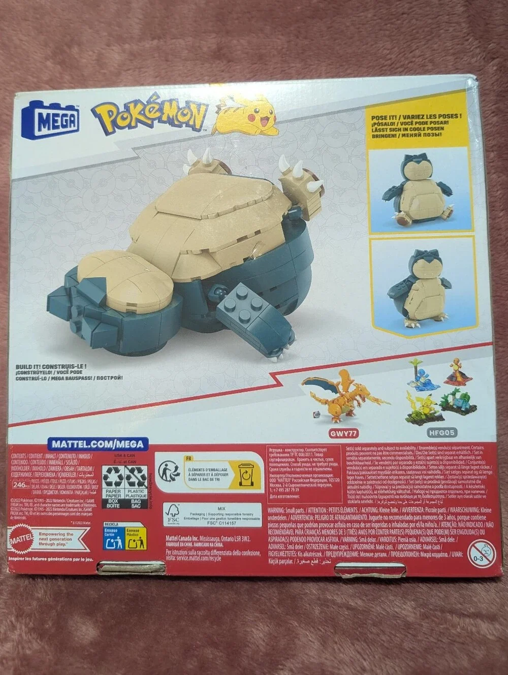 Mattel MEGA - Pokémon Snorlax Building Set (HLB70)